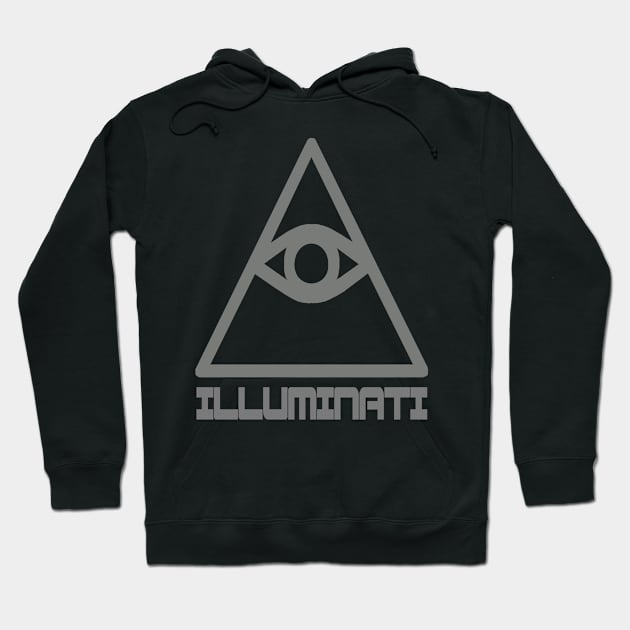 Illuminati Eye of Providence - All Seeing Eye Hoodie by DazzlingApparel